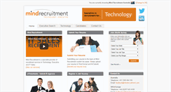 Desktop Screenshot of mindrecruitment.com